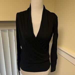 H&M Black V-Neck Sweater